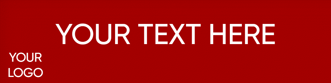 2"x1" Custom Placard