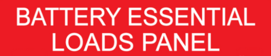 S-I-5 Solar Battery Essential Sticker