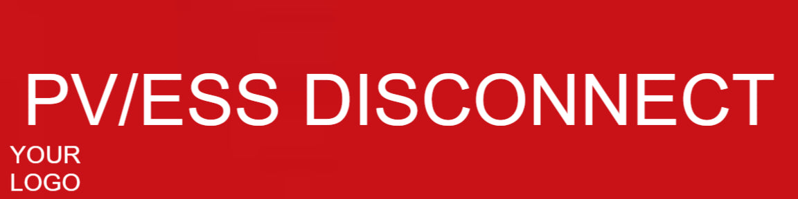 PV/ESS Disconnect placard